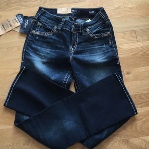 Silver jeans suki 26x31 NWT